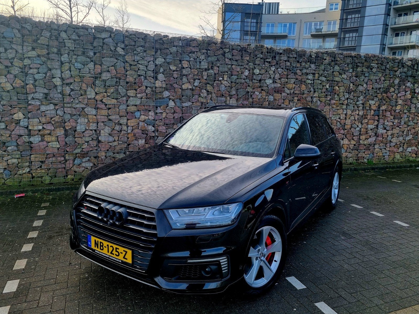 Audi Q7 3.0 TDI 374 ch e-tron Quattro Tiptronic 2016 noir, Cuir, Achat, Attache-remorque, 2420 kg