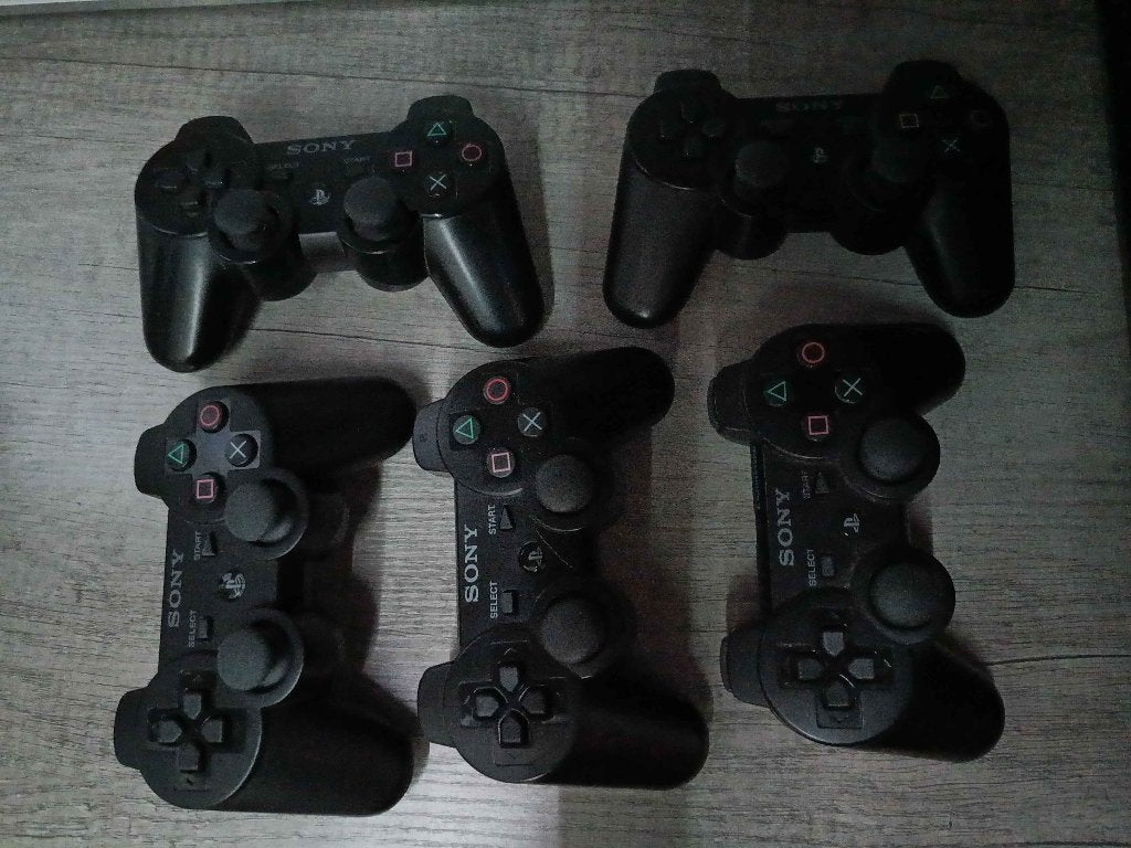 [Defect] 5 Playstation 3 Controllers, Gebruikt, PlayStation 3, Ophalen of Verzenden, Controller