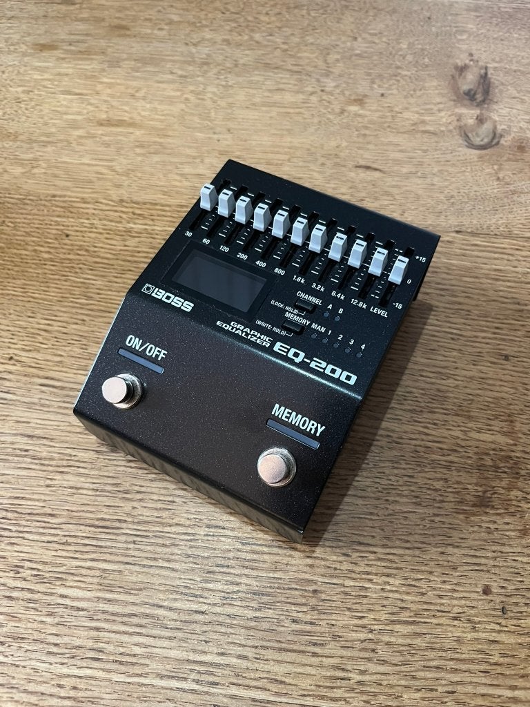Boss EQ-200, Muziek en Instrumenten, Ophalen of Verzenden, Zo goed als nieuw, Equalizer