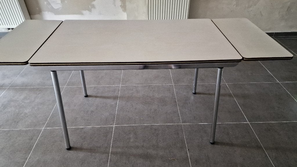 Metalen tafel - uitschuifbaar, Tuin en Terras, Ophalen