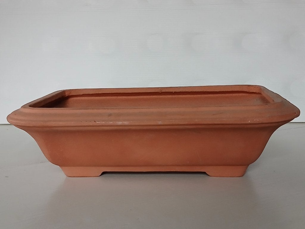 Bonsai bloempot schaal terracotta 27cm, Tuin en Terras, Bloempotten, Terracotta, Binnen, Rechthoekig, Ophalen of Verzenden