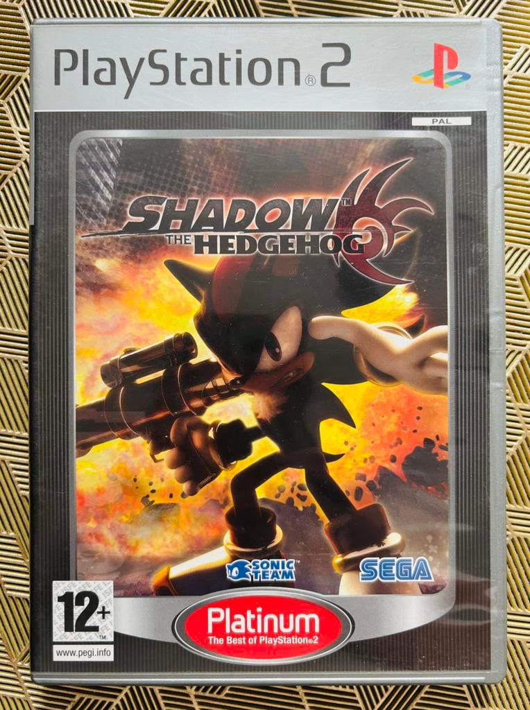 Shadow the Hedgehog Platinum PS2, Ophalen of Verzenden, Gebruikt