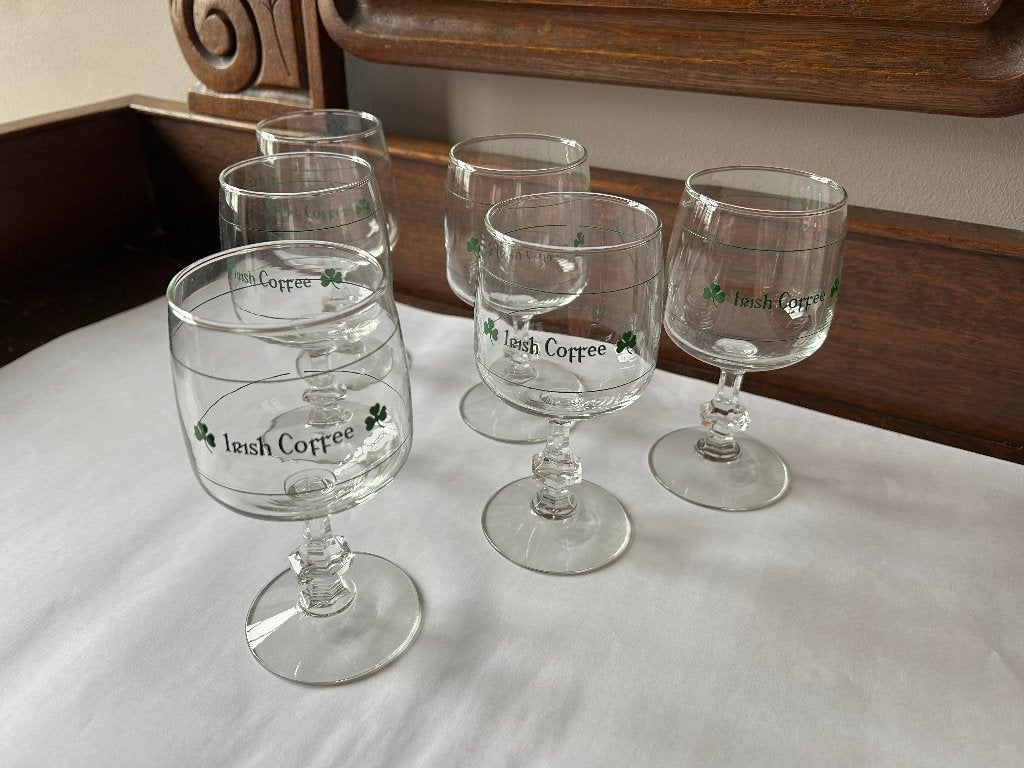 Irish Coffee glazen, Verzamelen, Glas en Drinkglazen, Ophalen of Verzenden, Zo goed als nieuw, Overige typen