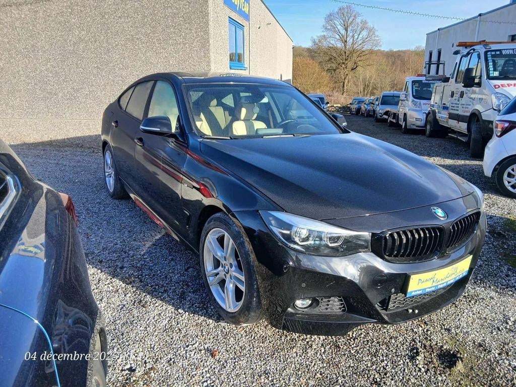 BMW 3 Serie 320D GT, Zwart, Bedrijf, Sound system, Onderhoudsboekje