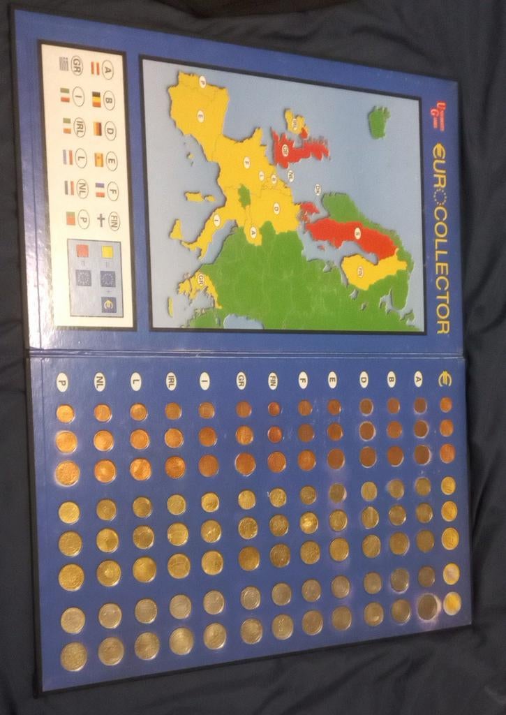 Livre colléction monnaie européen, Timbres & Monnaies, Monnaies | Europe | Monnaies euro, Enlèvement