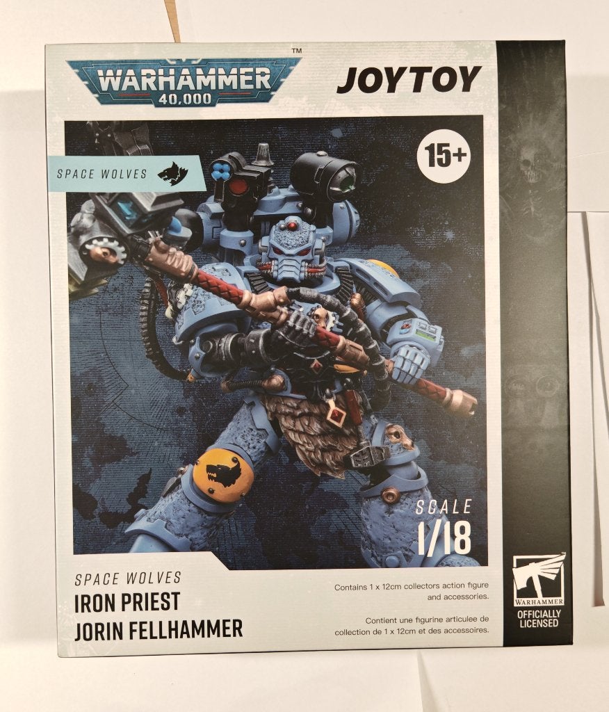 Joytoy Warhammer 40k Space wolves Iron Priest Fellhammer, Enlèvement ou Envoi, Neuf