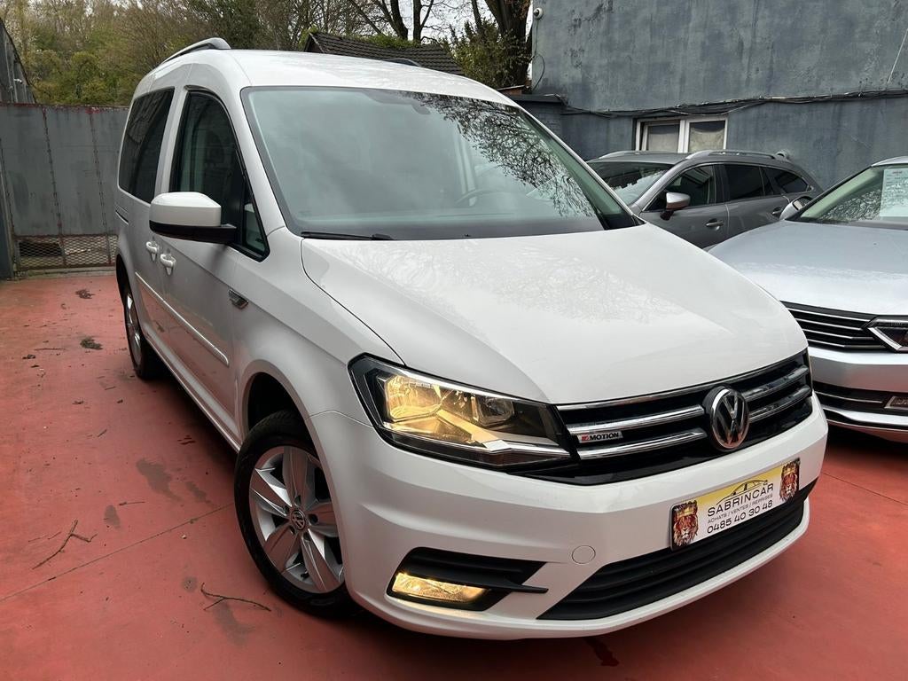 VW caddy 2017 automatic 168000 km 4 motion, Auto's, Automaat, Leder, Bedrijf, Te koop
