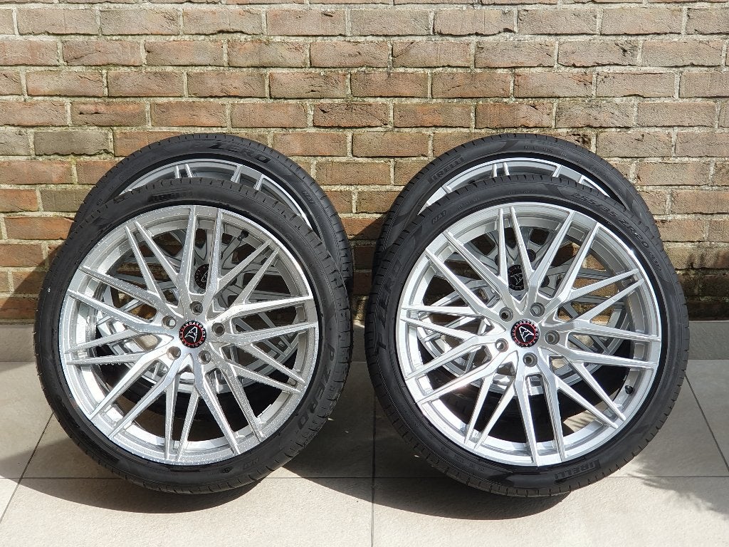 Action: 4 jantes VW, audi, cupra Ateca + Pneus Pirelli, Pneus et Jantes, 255 mm, Véhicule de tourisme, Pneus été