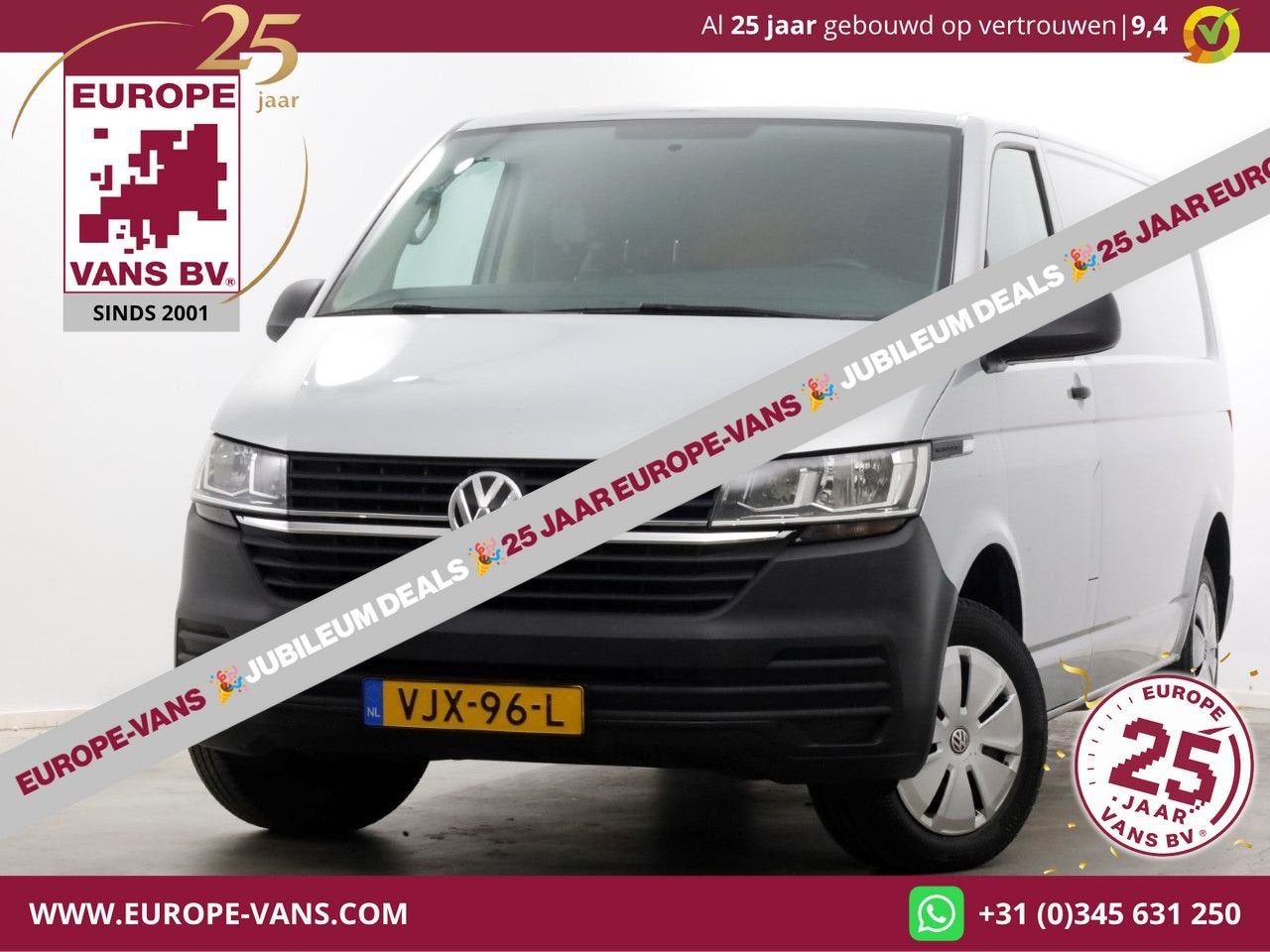 Volkswagen Transporter T6.1 2.0 TDI 150pk DSG-Automaat Lang, Auto's, Bestelwagens en Lichte vracht, Automaat, 213 g/km, Parkeersensor