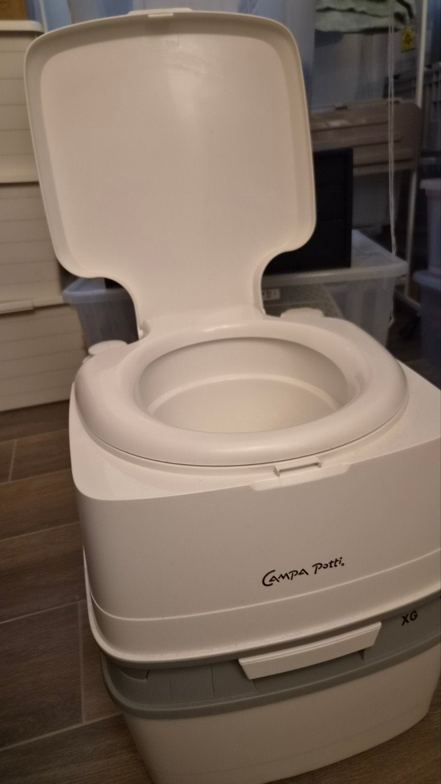 toilette pour caravane,, Ophalen