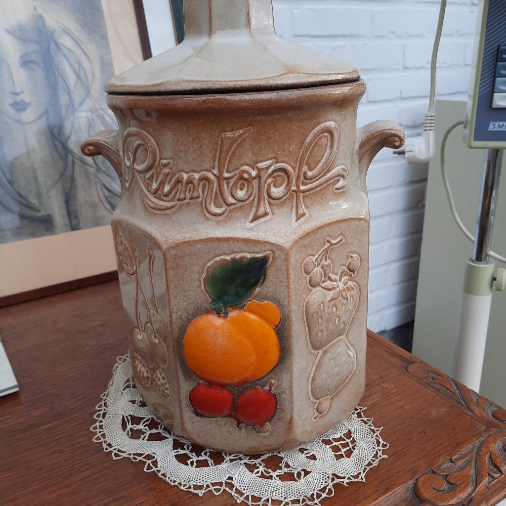rumtopfpot, Steen/keramiek, Overige merken, Ophalen, Beige