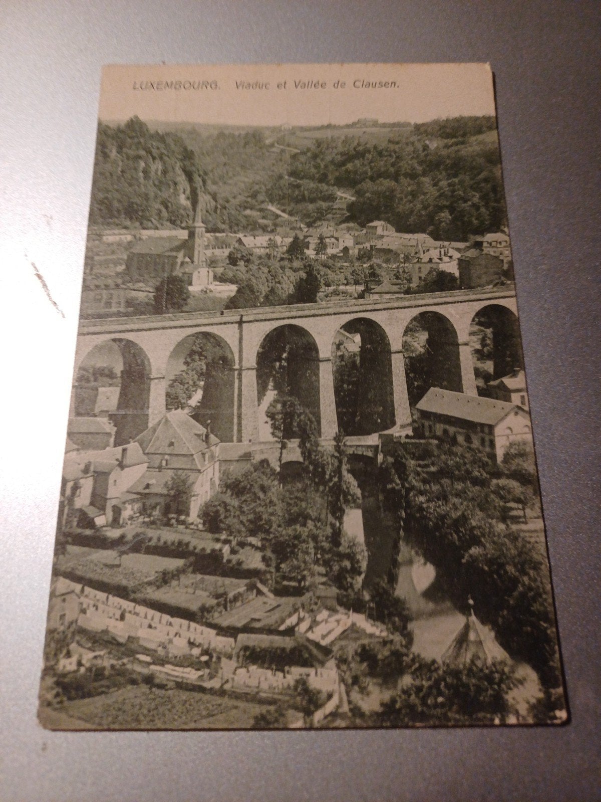Postkaart uit Groot Hertogdom Luxemburg, Verzamelen, Ophalen of Verzenden, Ongelopen, België en Luxemburg