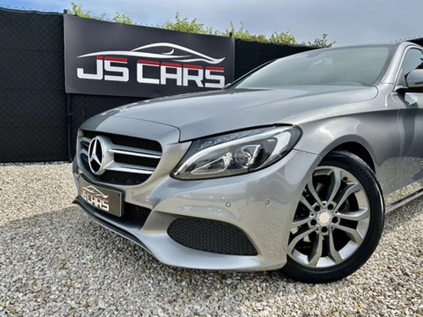 Mercedes-Benz C-CLASS 180 d*CRUISE*LED*AIRCO*CUIR*EPC*GPS*AU, Autos, Cuir, Argent ou Gris, Achat, Entreprise