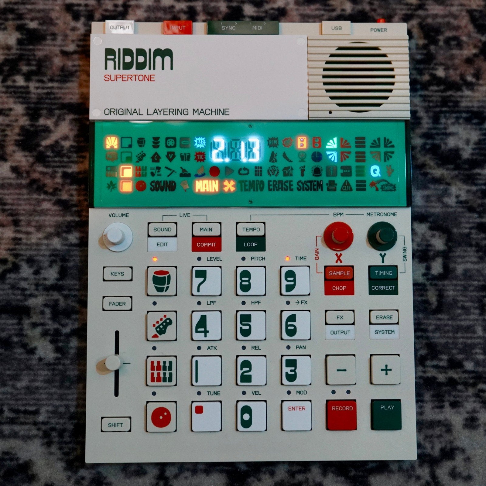 Teenage Engineering EP-40 Riddim (nog verpakt), Muziek en Instrumenten, Samplers, Ophalen of Verzenden