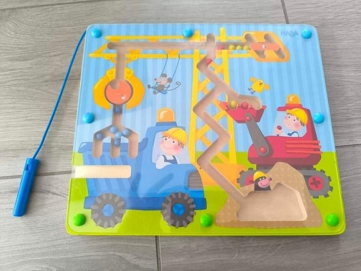 Haba magneet spel, Ophalen
