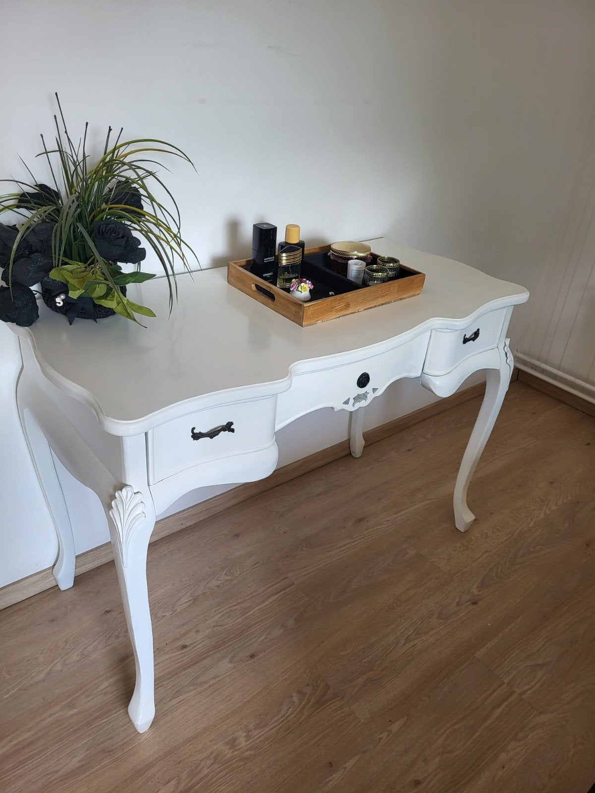 Kaptafel wit., Ophalen