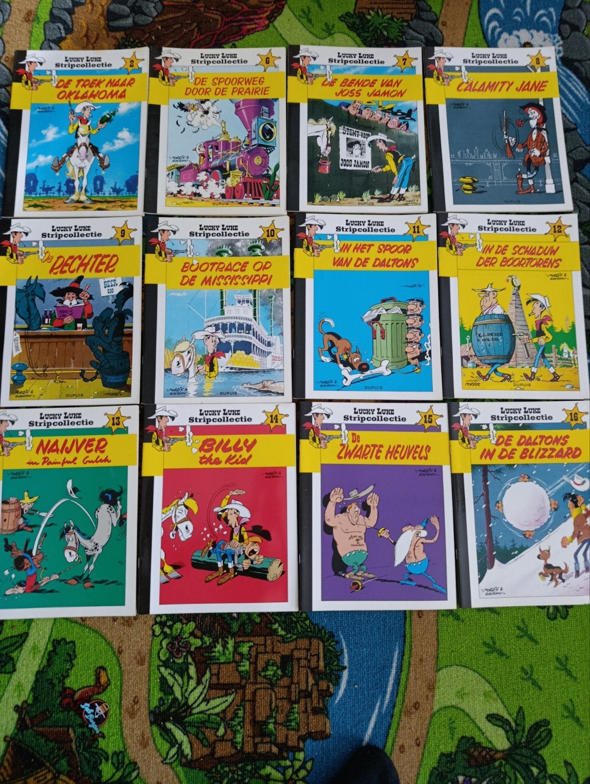 Lucky Luke strips in zeer goede staat, Enlèvement