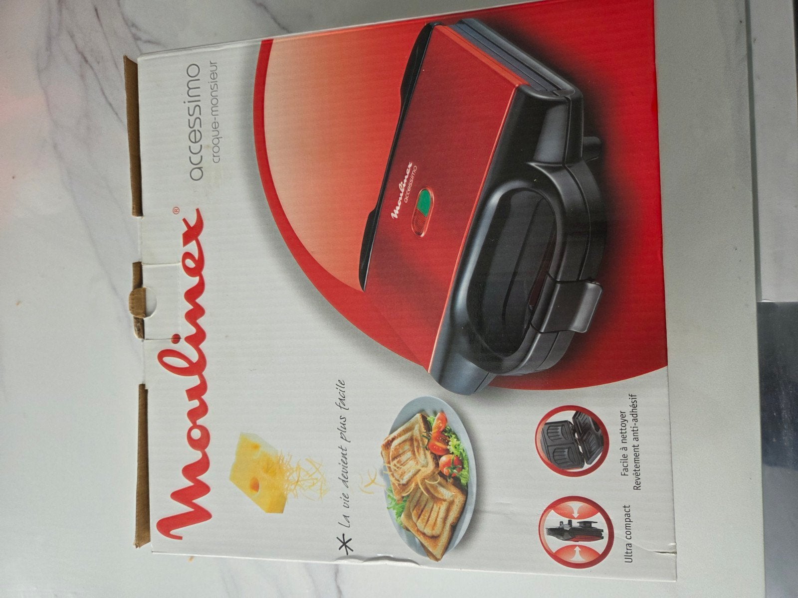 Croque monsieur  moulinex neuf, Electroménager, Enlèvement, Neuf