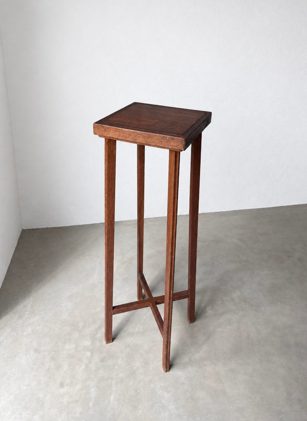 Grand support pour plantes en bois ou base décorative, Maison & Meubles, Enlèvement, Utilisé