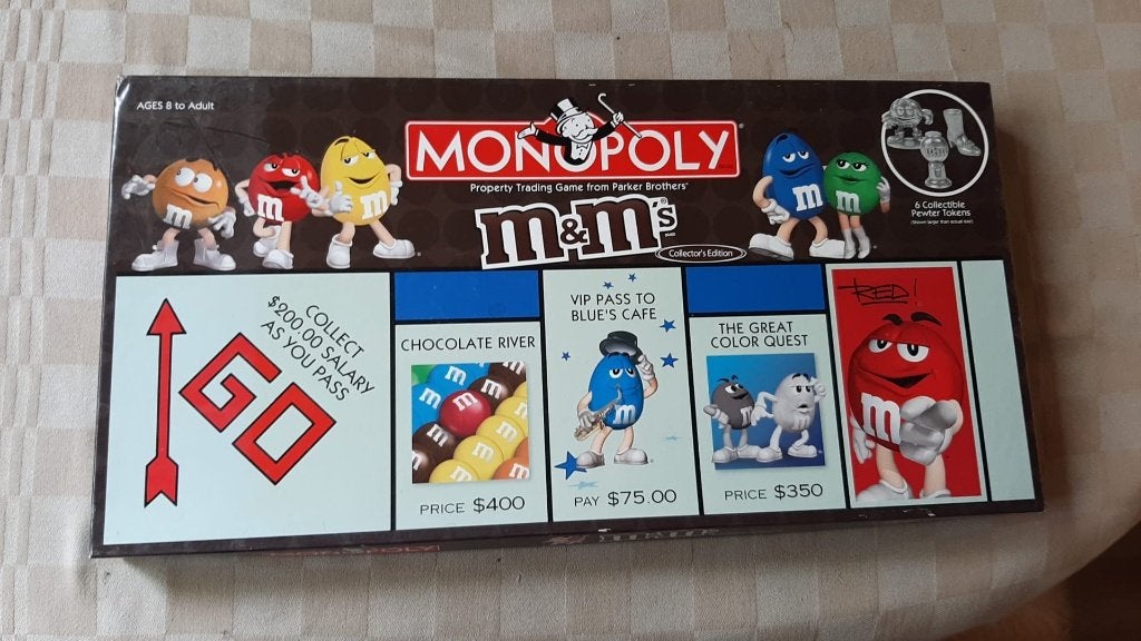 Jeu de plateau Monopoly M 7 Ms en chocolat de 2004, 1 ou 2 joueurs, Enlèvement ou Envoi, Neuf, Monopooly