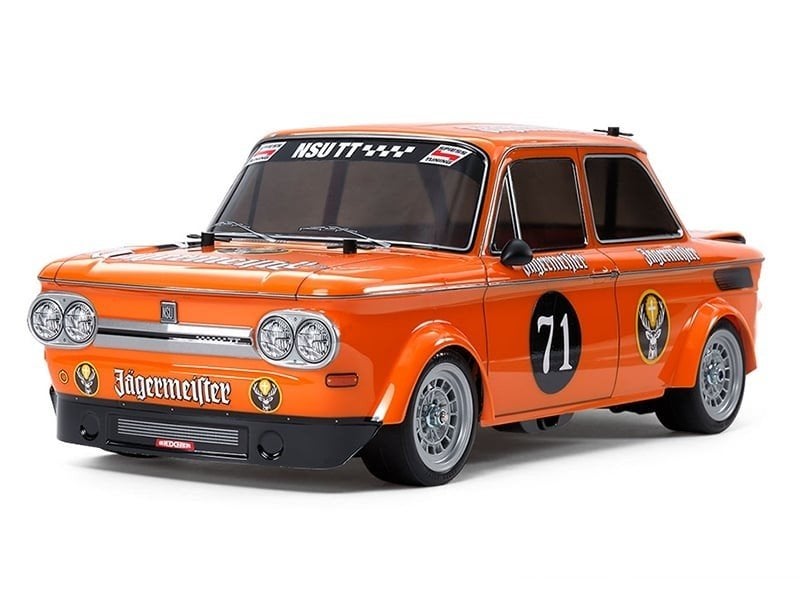 Splinternieuwe Tamiya NSU TT body, Elektro, Nieuw, Ophalen of Verzenden, Schaal 1:10