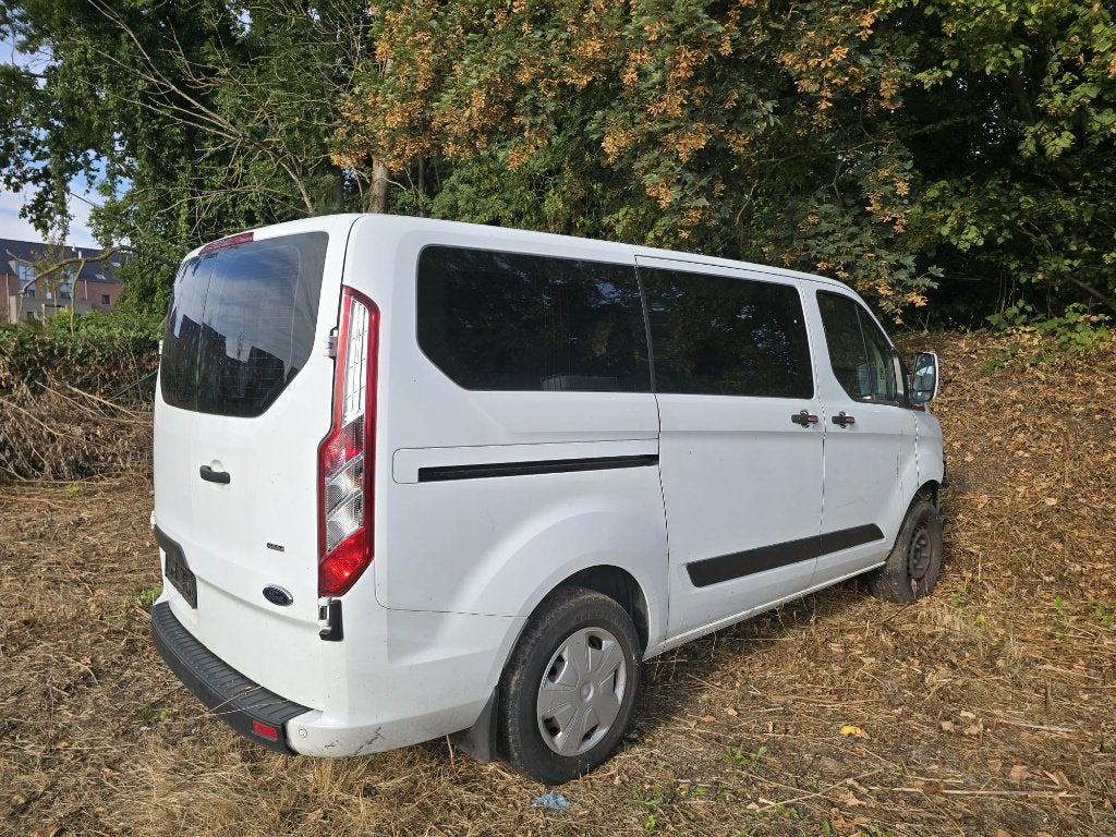 Ford transit hybride bt auto 2020 9 places 160000km export, Euro 6, Wit, Bedrijf, Hybride Elektrisch/Benzine