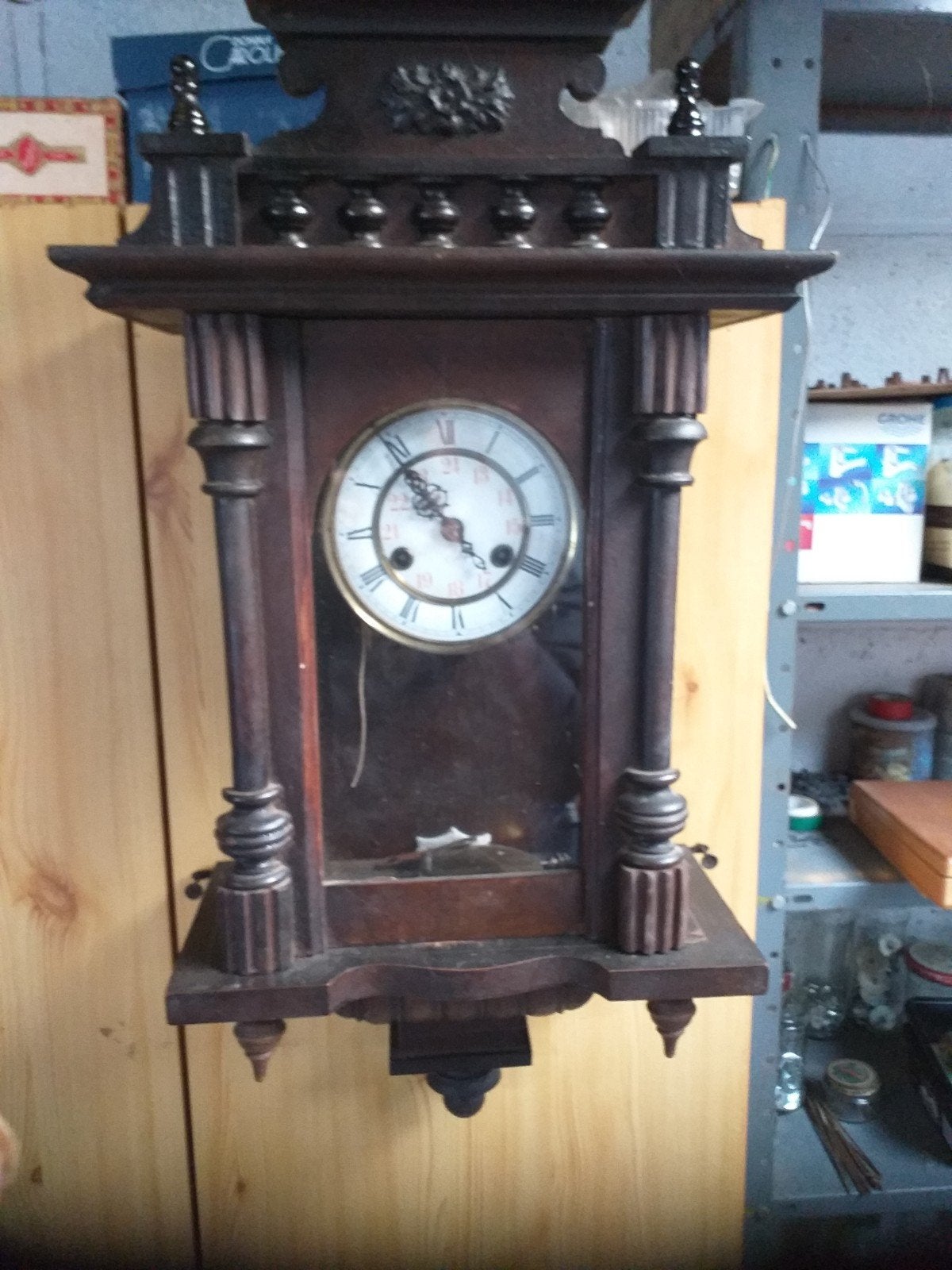 horloge ancienne en très bon état, Enlèvement ou Envoi