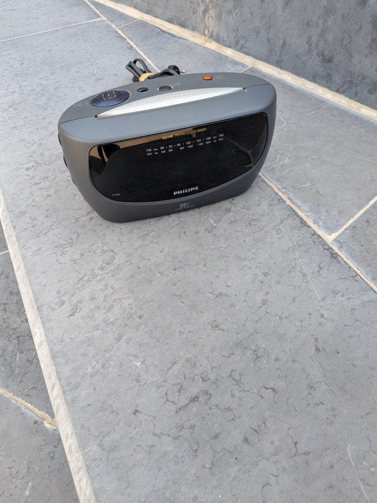 Radio réveil Philips grands chiffres, Enlèvement ou Envoi