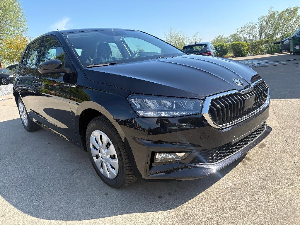 Skoda Fabia 2026 1.0 TSI DSG - Automaat // Nieuw - 20 km, Auto's, Stof, 1200 kg, Zwart, Bedrijf