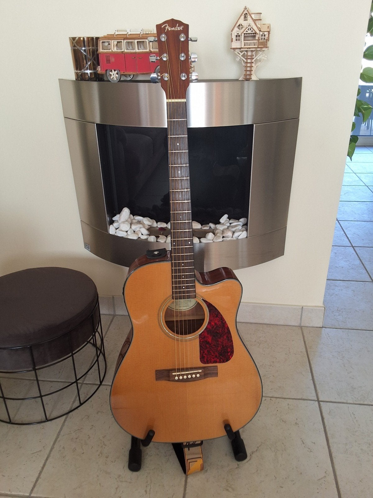 Fender akoustiche gitaar, Musique & Instruments, Instruments à corde | Guitares | Acoustiques, Enlèvement