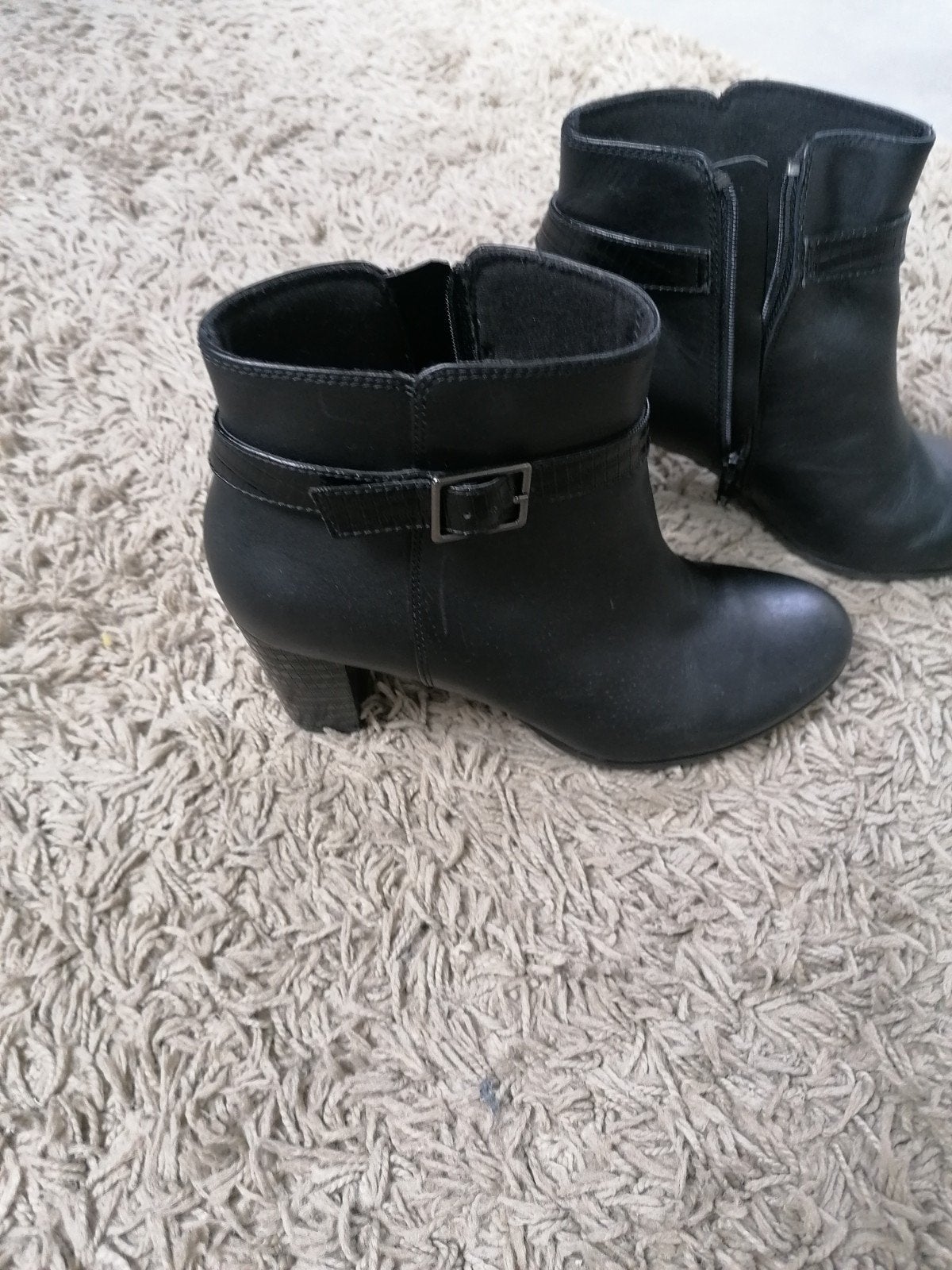enkellaarsjes Clark's Maat 39, Kleding | Dames, Schoenen, Ophalen, Zwart