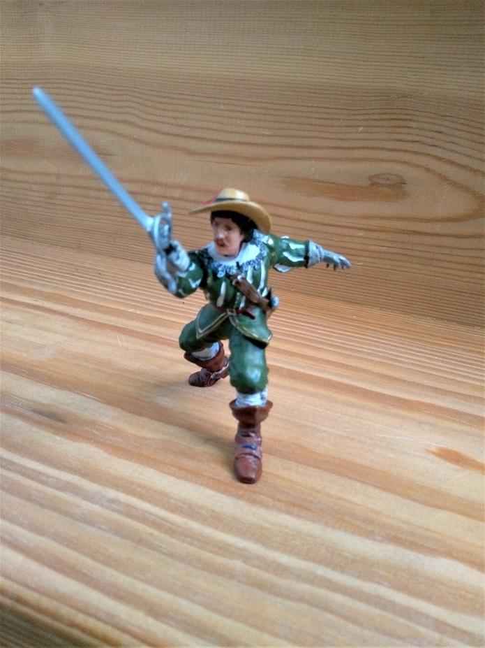 PAPO figurine - mousquetaire D'Artagnan, Kinderen en Baby's, Speelgoed | Actiefiguren, Ophalen, Gebruikt