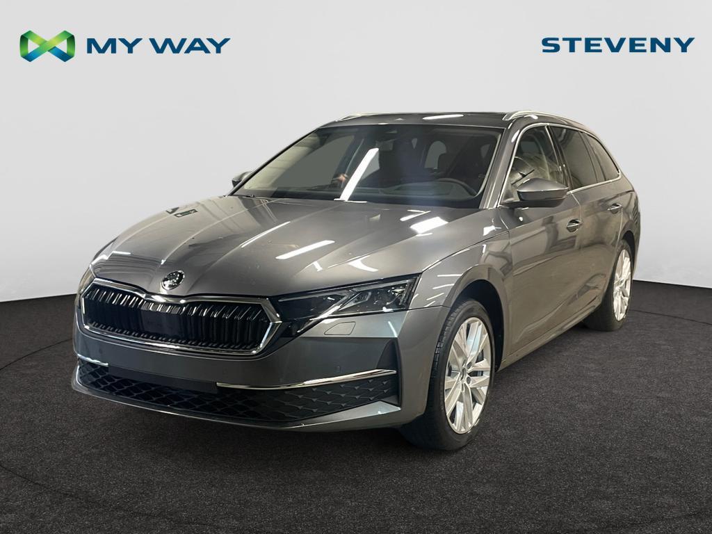 Skoda Octavia Combi Octavia Combi Selection 1.5 TSI m-HEV 11, Auto's, Automaat, Break, Zilver of Grijs, Airbags