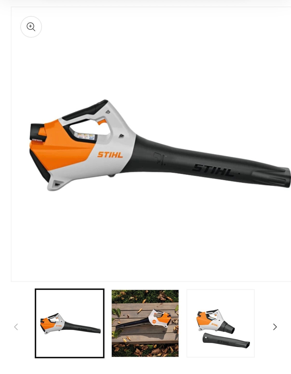 BGA 30 Stihl(5x gebruikt)., Tuin en Terras, Ophalen, Zo goed als nieuw, Accu