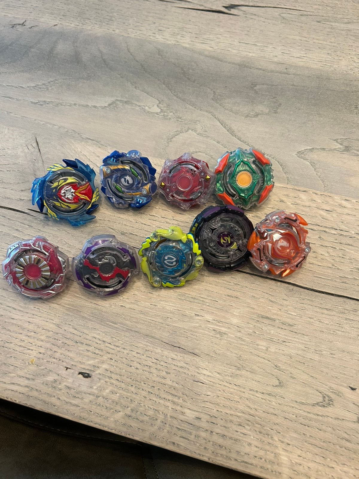Bayblade’s, Collections, Flippos, Enlèvement