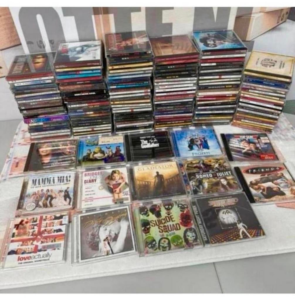 150+ Filmmuziek film CD Cds Partij titanic abba frozen ect, Ophalen of Verzenden, Zo goed als nieuw