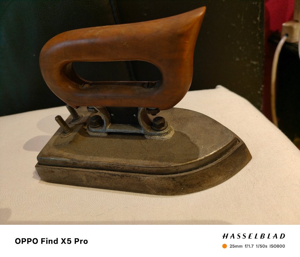 Vintage strijkijzer, Antiek en Kunst, Ophalen