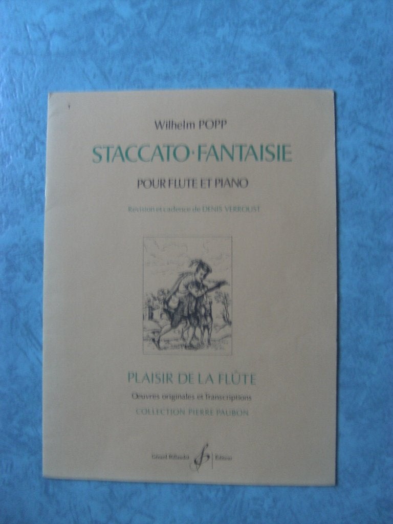 Wilhelm Popp / Staccato - Fantaisie., Ophalen, Gelezen