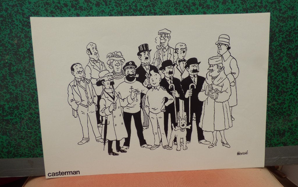 Kuifje De familie Hergé, Ophalen of Verzenden, Zo goed als nieuw, Hergé