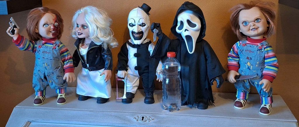 Films horreur / slasher / Poupées / Mezco - Chucky..., Collections, Enlèvement, Comme neuf, Fantasy