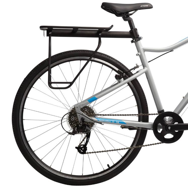 Decathlon B-Twin 500 bagagedrager voor zadelpen, Fietsen en Brommers, Fietsaccessoires | Bagagedragers, Gebruikt, Ophalen