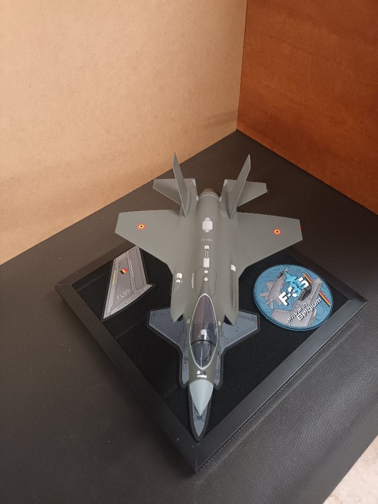 luchtmacht F-35 belgian air force BAF FAE, Enlèvement, Comme neuf, Modèle réduit