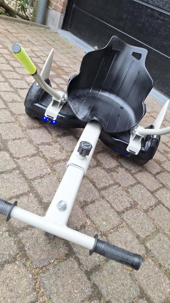 Hooverboard plus kart, Ophalen