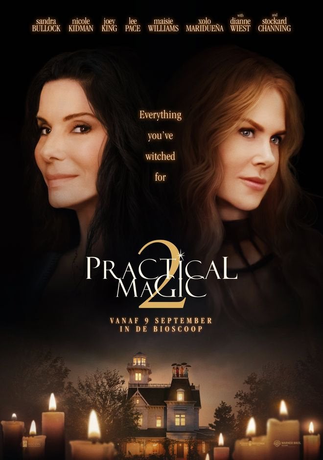2 tickets film practical magic 2 kinepolis antwerpen ma 7/9