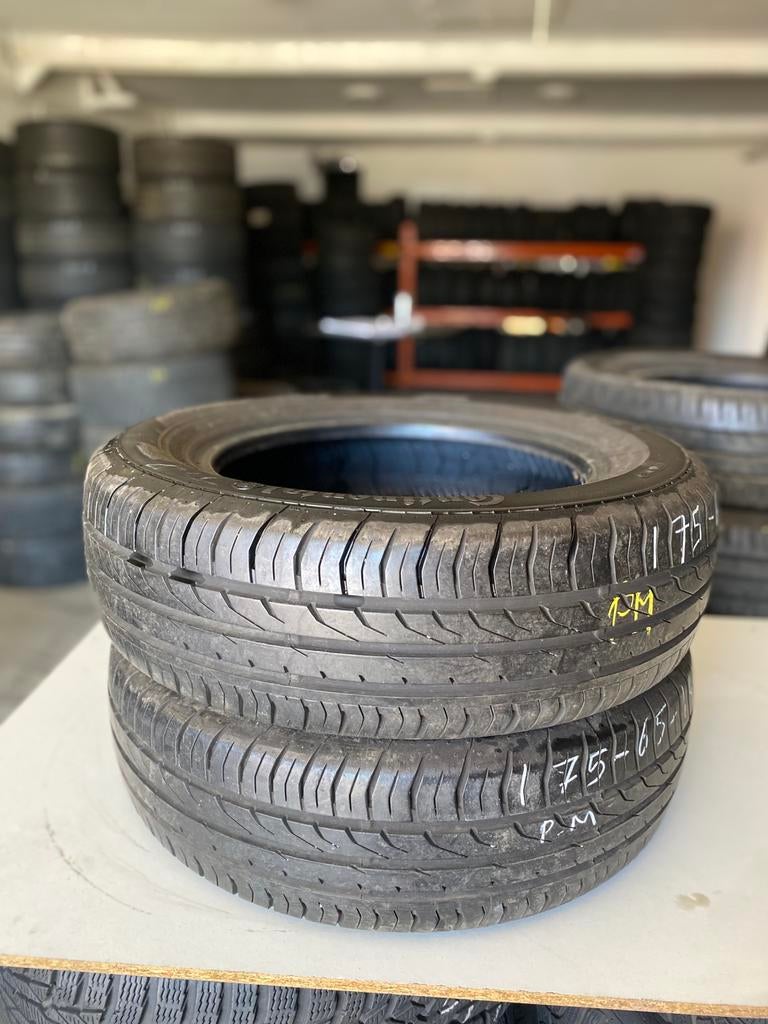 175/65/14-82t merk continental per stuk 40, Ophalen, Zo goed als nieuw