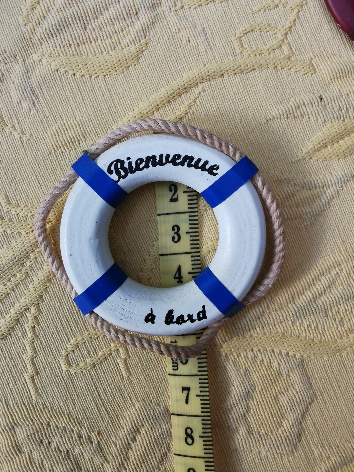 Koelkastmagneet 'Bienvenue à bord'., Enlèvement ou Envoi, Comme neuf