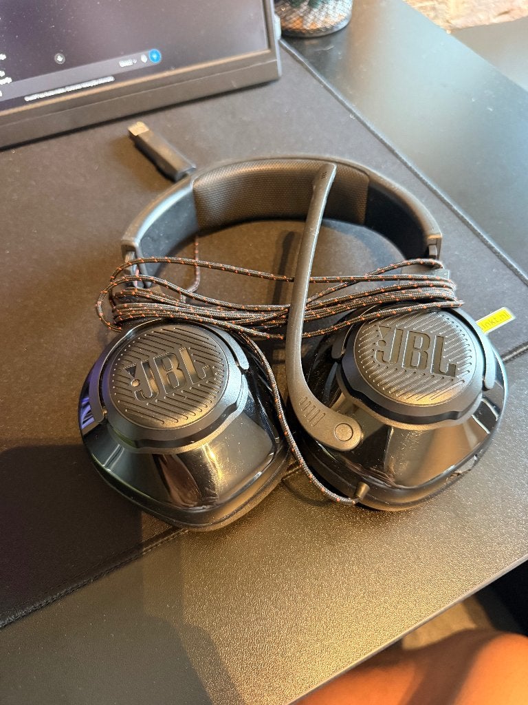 JBL Quantum 200 Gaming Headset Zwart Goede Staat, JBL, Ophalen of Verzenden, Zo goed als nieuw, Over-ear