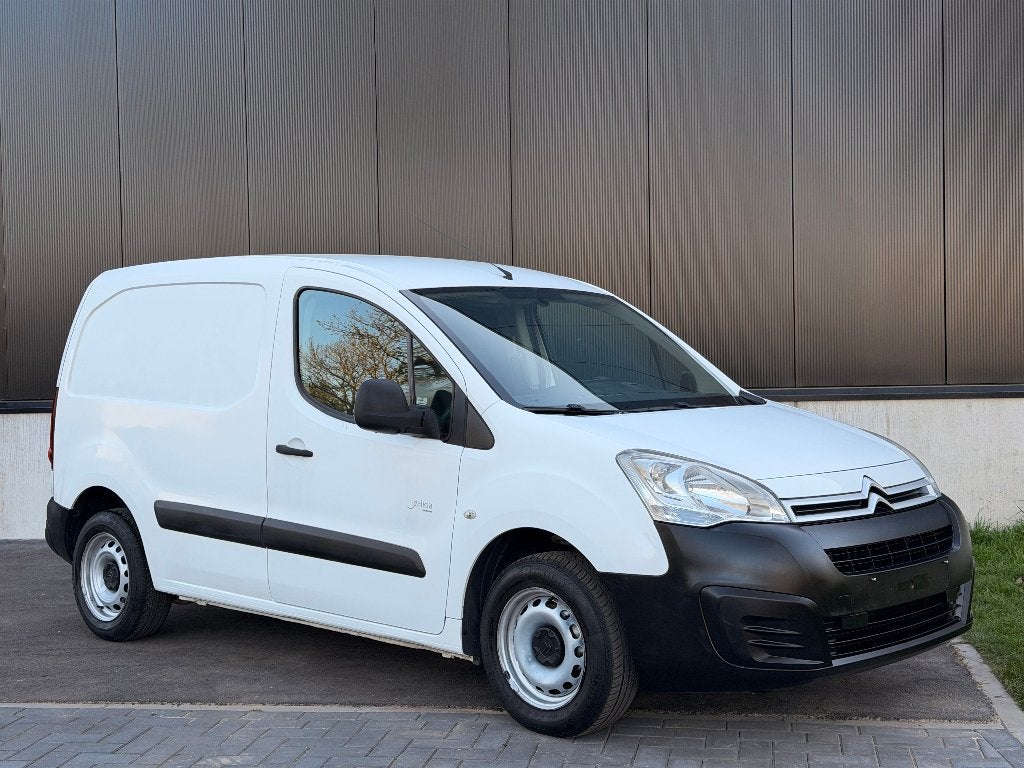 Citroen Berlingo 1.6 BlueHDi 75 FAP Profi * Airco * Euro 6 *, Auto's, 4 deurs, 4 cilinders, Wit, 55 kW