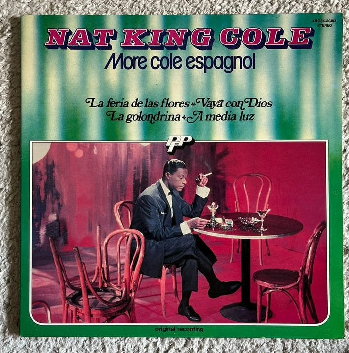 Lp Nat Kong Cole, Plus d'école espagnole, afro-cubaine, Enlèvement ou Envoi, Utilisé, LP