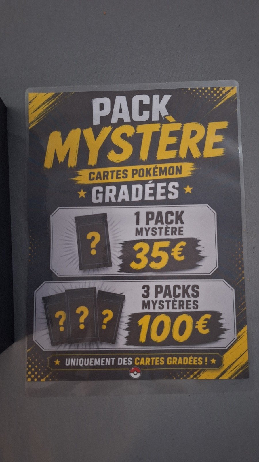 carte pokemon grader mystère, Enlèvement, Neuf, Cartes en vrac